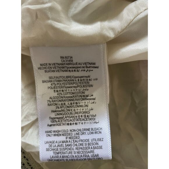 BCBGeneration Womens Striped Tweed Dress & Vest Set Size 6 Mini 2-Piece Outfit - Picture 10 of 10